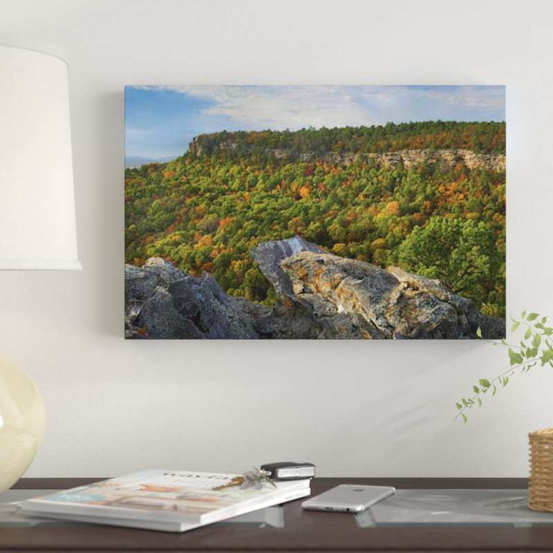 « petite jean state park, arkansas », reproduction de photo sur toile, H 12 po x l 18 po x P 1,5 po
