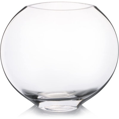 Unique Oval Glass Vase