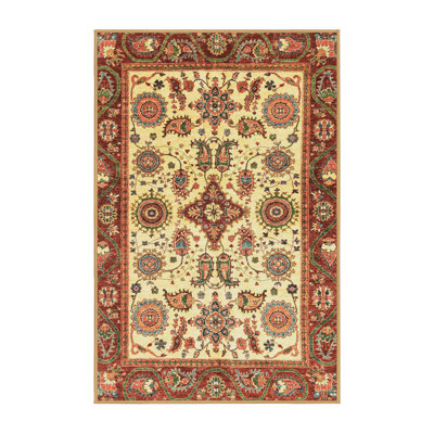 Tapis décoratif multicolore à motif abstrait