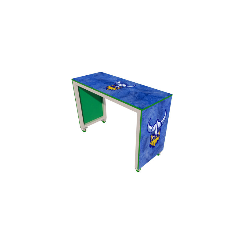 Mobile Conversation Table, 42" H x 24" W x 60" D