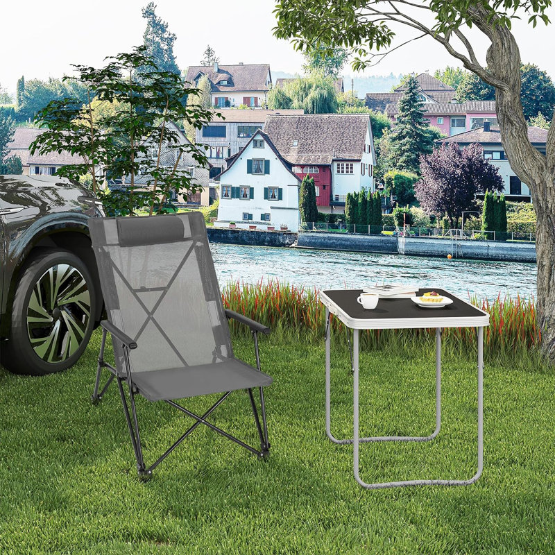 Calian Folding Reclining Camping Chair