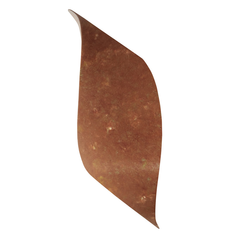 Ambiance - Wave LED ADA Wall Sconce - Rust Patina, Rust Patina