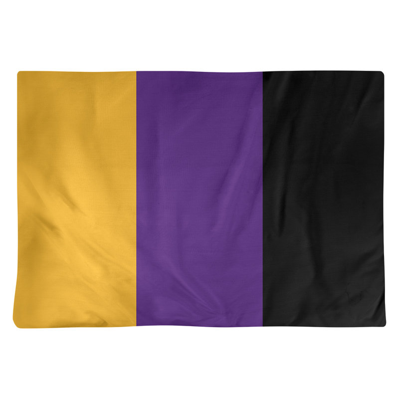 Récapitulatif 18" basket Los Angeles LA, Or / Mauve / Noir, Polyester