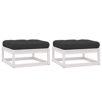 Pine Outdoor Ottoman
