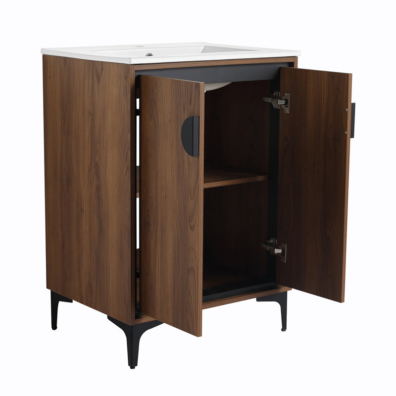 Meuble-lavabo 24 po avec lavabo supérieur