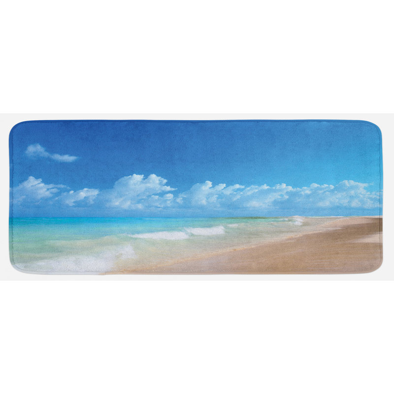 Tapis de cuisine hawaii