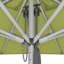 Parasol de patio blanc en aluminium 9 pi-1826997890