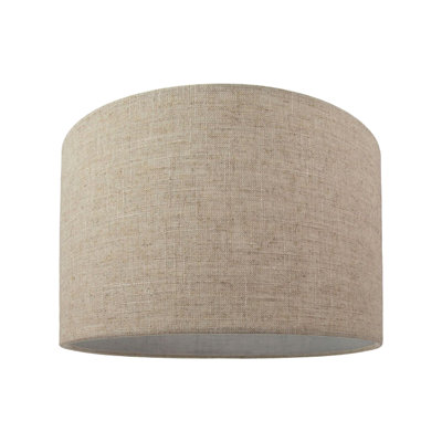 Ibiza Linen Drum Lamp Shade