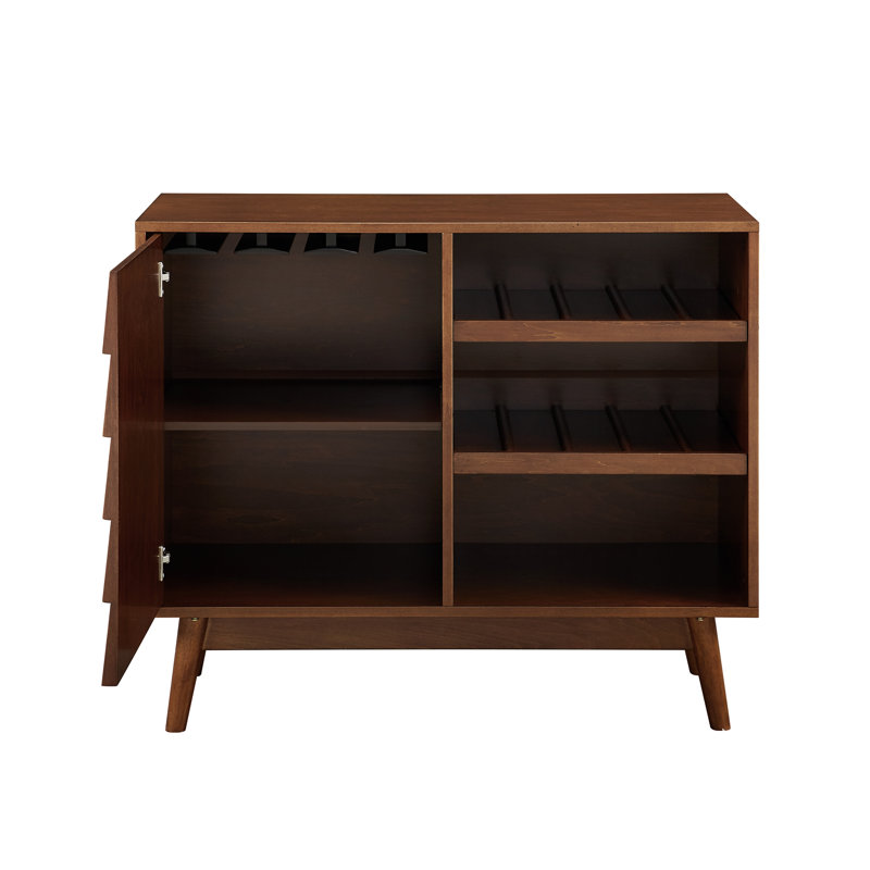 Brumley 36'' Bar Cabinet, Walnut