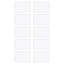Ensemble de 10 aimants en verre transparents ronds et rectangulaires pour la création de photos personnalisées et de loisirs créatifs.-1018327126
