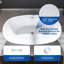Baignoire autoportante noire ultra brillante 59 po. X 32 po.-110351879-110351882
