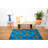 Minecraft Peaceful Printed Area Rug | 60 X 39 Inches 