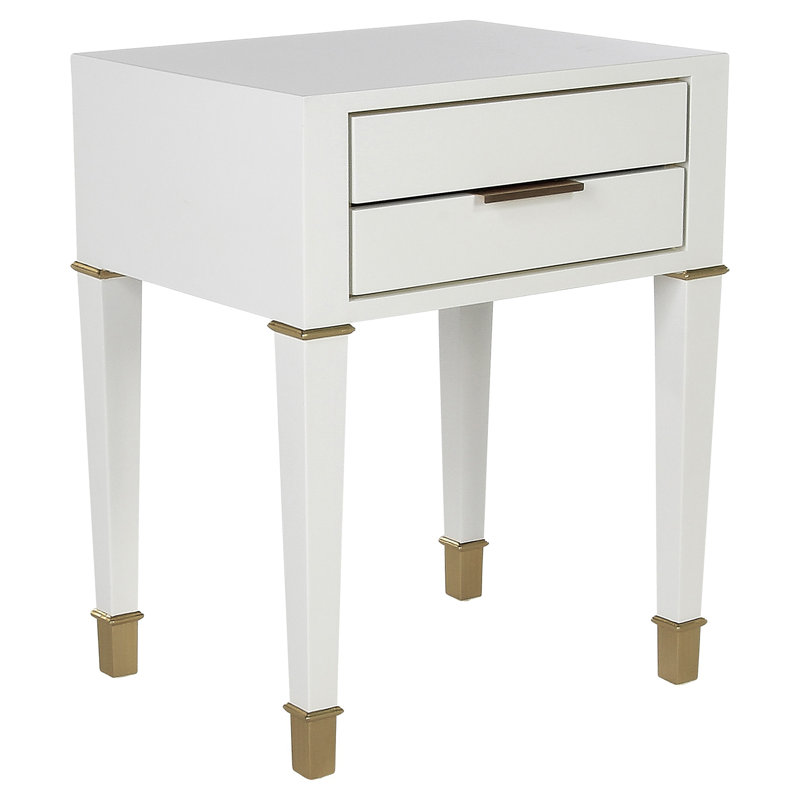 Table de chevet 2 tiroirs Kayce