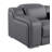 Divanitalia Top Grain Italian Leather Power Reclining Chair With Power Headrests-137075617