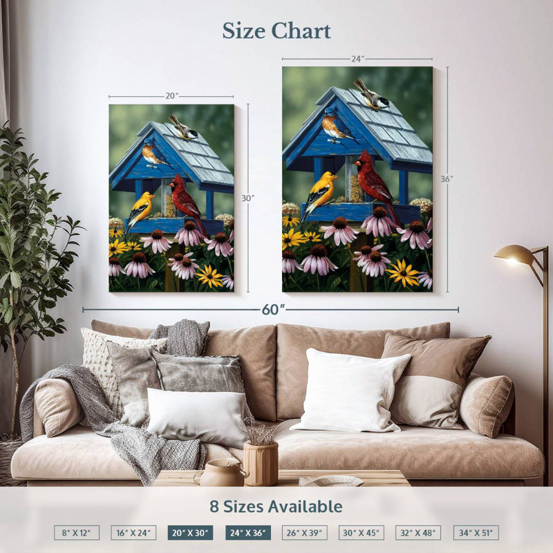 Brampt Birdhouse Brampt, H 36 po x l 24 po