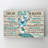 " For My Dad In Heaven They Say There Is A Reason - 1 Piece Rectangle Graphic Art Print On Wrapped Canvas "-983603277