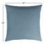 Housse et insert de coussin carré extérieur Annelies-49316635