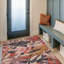Tapis orange lavable floral Kivett-1250481533