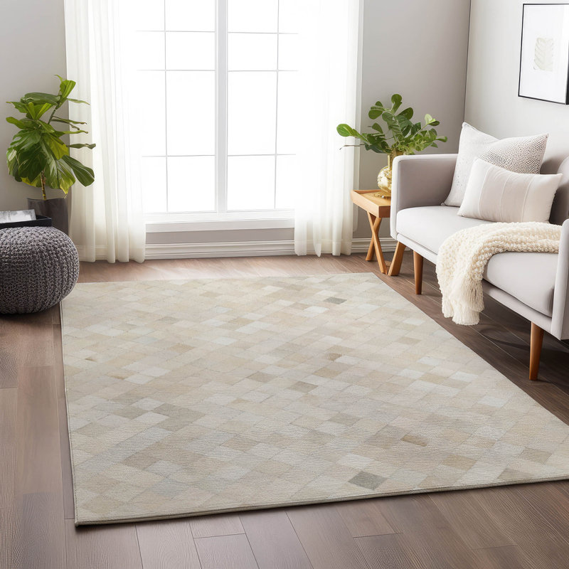  Tapis de qualité supérieure lavable à la machine Jaylia AMF98, Rectangle 10 pi x 14 pi