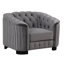 Fauteuil moderne simple avec coussin de siège épais et amovible, pour vous détendre et ajouter du style à n'importe quel espace-1464568108