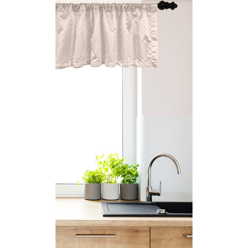 Cantonnière Ambesonne Shabby Flora, L 42 po x L 12 po
