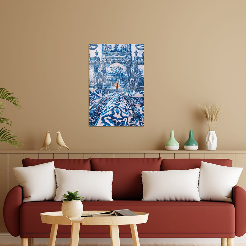 Azulejo Dream - impression sans cadre, H 32 po x l 24 po x P 0,25 po