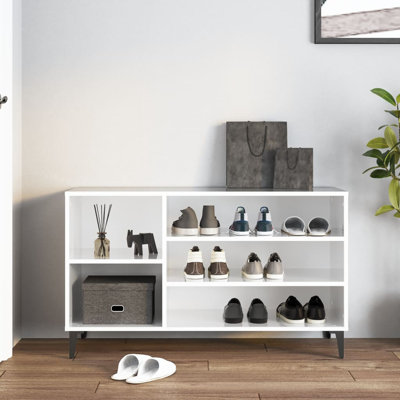Shoe Cabinet 102x36x60 cm Engineered Wood