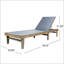Chaise longue Summer Summertland