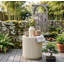 Table d'appoint cylindrique d'extérieur avec design Wave-193932173