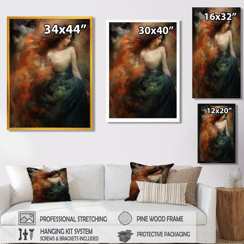 Beauté brésilienne, robe bleue, danseuse de salsa, reproduction d'art mural, H 20 po x l 12 po x P 1 po
