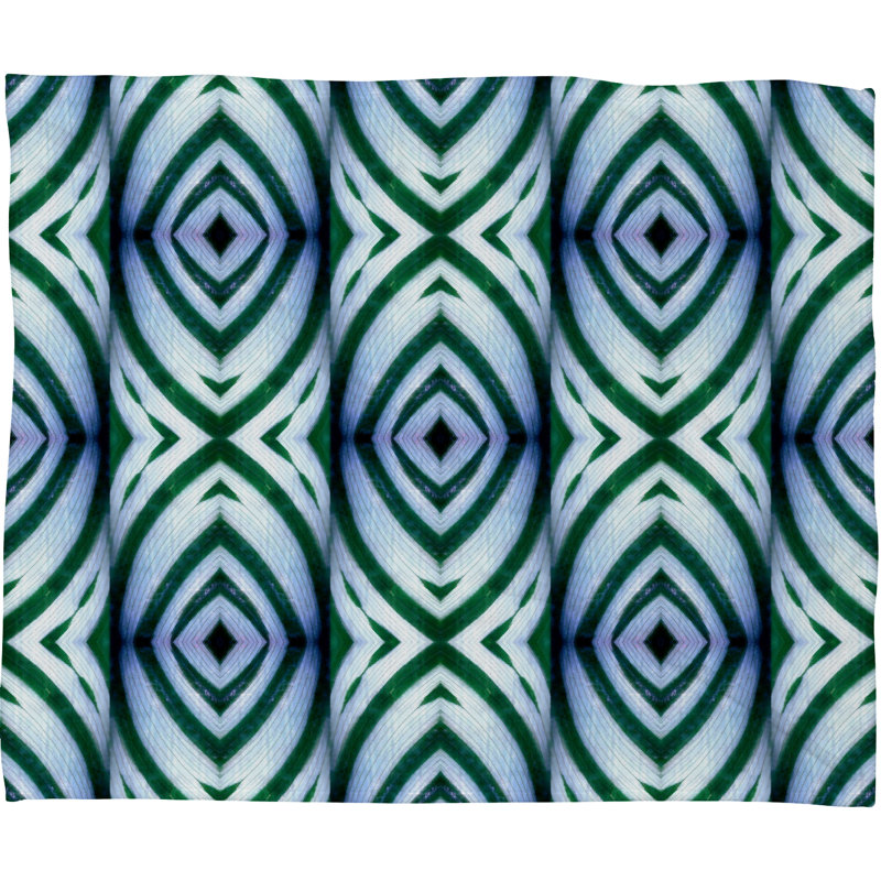 Jeté maranta Wagner Campelo, Petit, Blanc Maranta