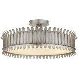 Suzanne Kasler Leslie 21" Semi-Flush