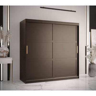 Jericho 2 Door Manufactured Wood Wardrobe