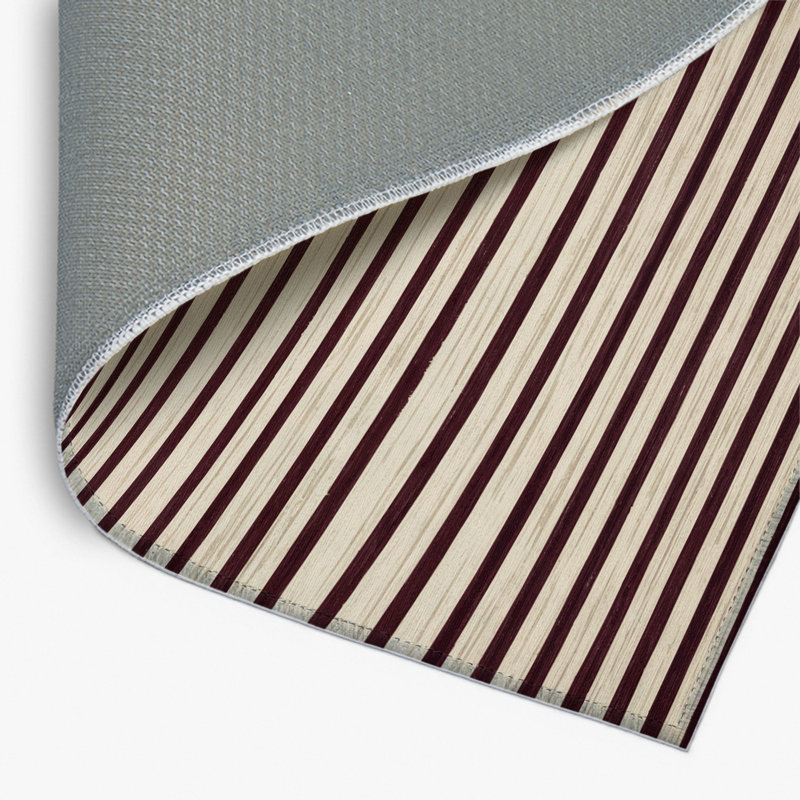 Tapis intérieur / extérieur beige HorizontalStripes, Rectangle 4pi x 6 pi