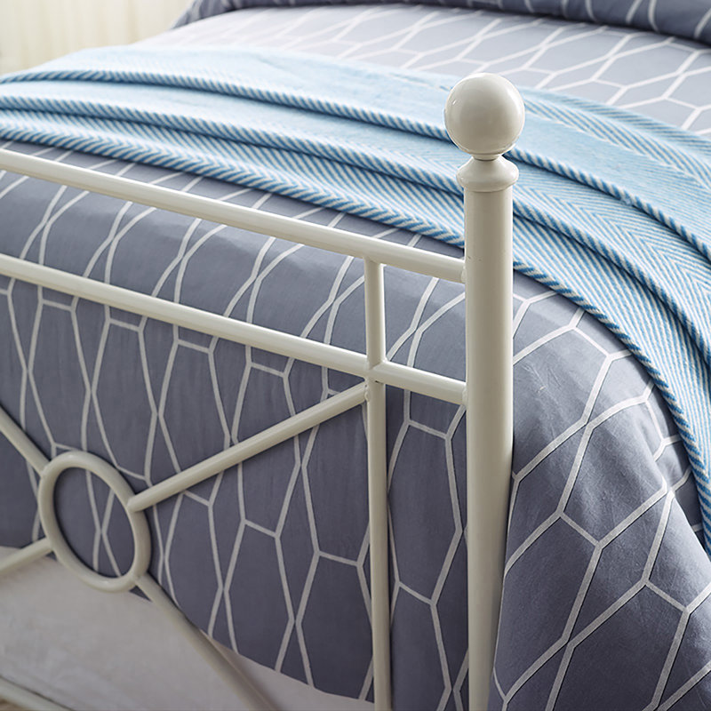 Montgomery Metal Open-Frame Bed, Twin
