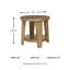 Table de bout Harveyville