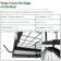 Mashiya Steel Height -Adjustable Ceiling Mounted Rack