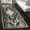 Tapis noir en laine touffeté à la main Westmanland