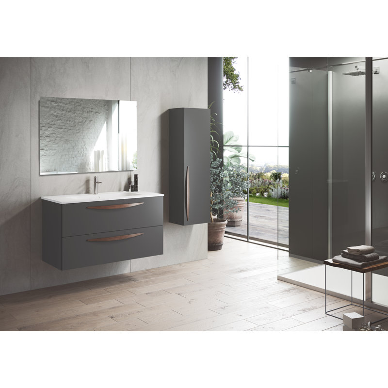 Ensemble de meuble-lavabo simple 32 po, Noir