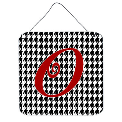 « houndstooth » par denny knight, impression sur plaque