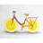 Brown Braided Polyester Placemat - Lemon Wheel Bike Decor