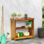 Solid Wood Potting Bench