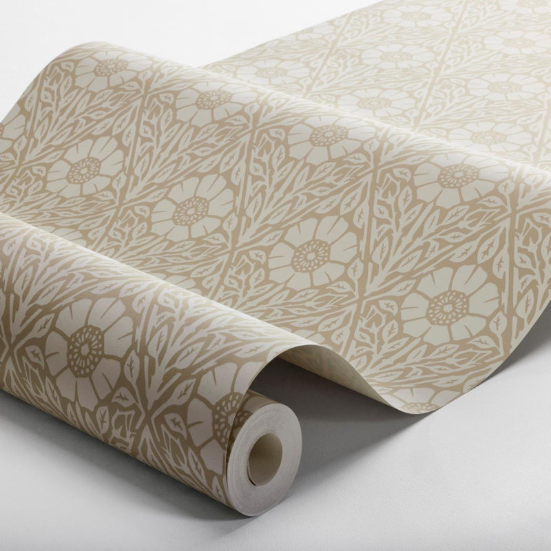 Boråstapeter Nyponros Wallpaper, Beige