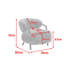 70cm Wide Tufted Armchair