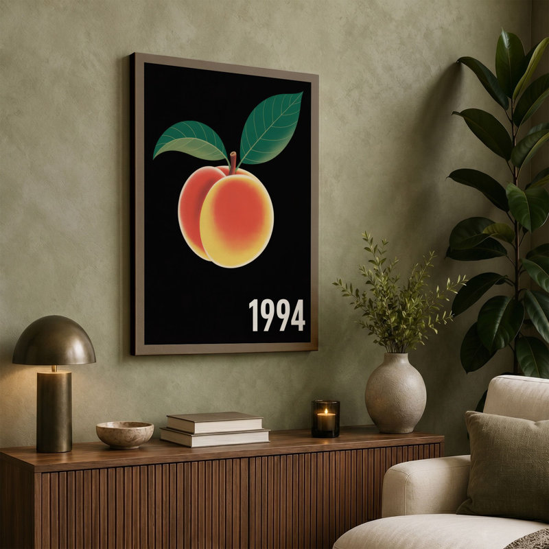 Print, 36x24 - 91.4 x 61.0 cm, Teal Border