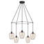Luminaire suspendu géométrique à 5 lumières Aido