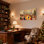 «Christmas Christmas Gathering In Grand Hall», ensemble de 3 impressions sur toile, arbre et cadeaux