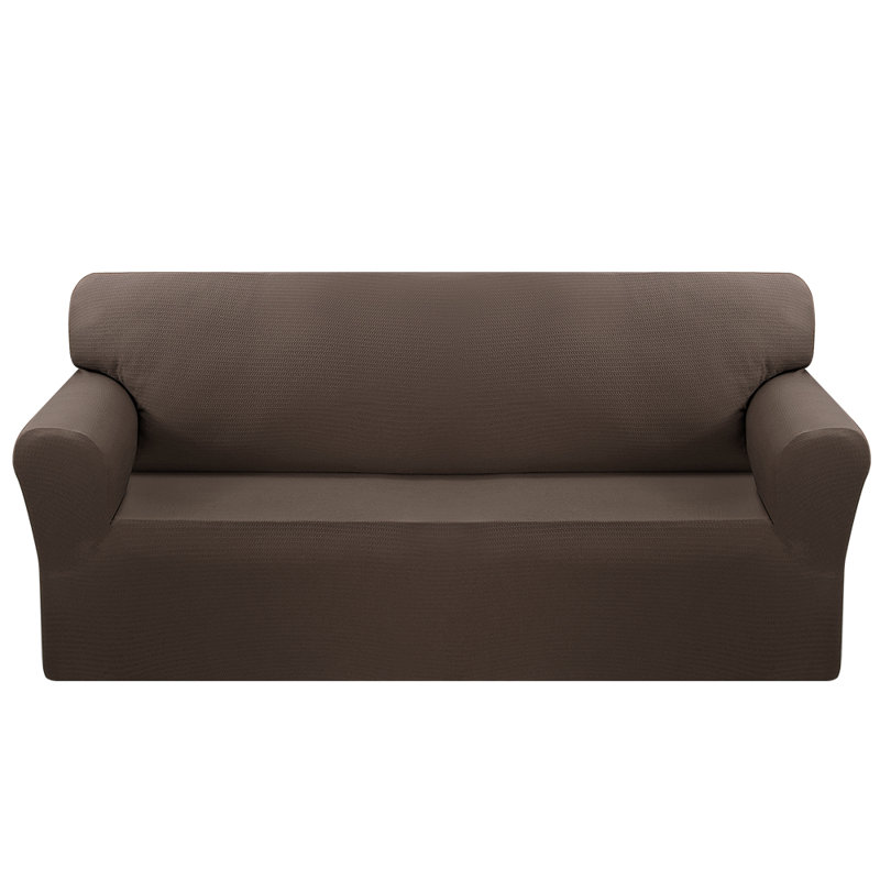 Housse de protection pour fauteuil extensible 2 places, Mélange de polyester kaki, H 45 po x l 118,1 po x P 30 po