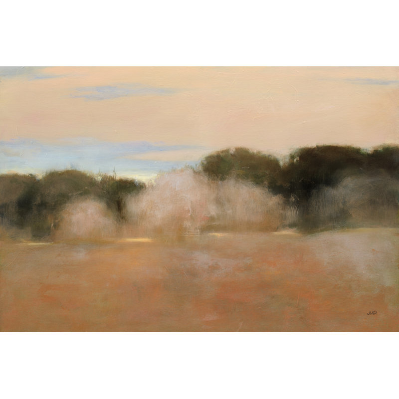 " Sienna Fields II ", 32" H x 48" W, No, Black Floater Framed Canvas