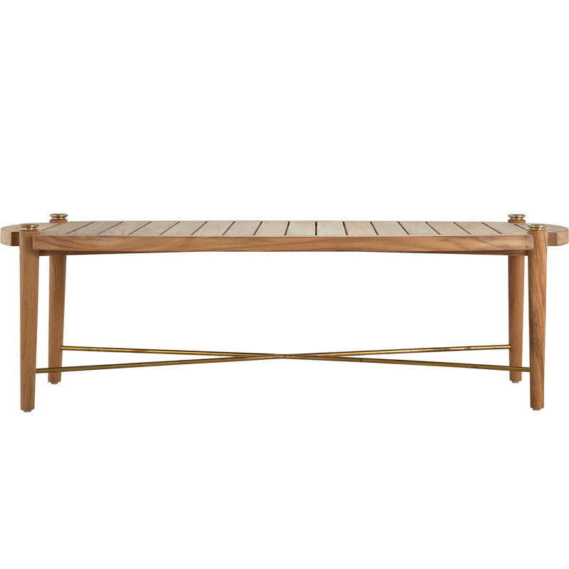 Pacifica Outdoor Rectangular Teak Coffee Table